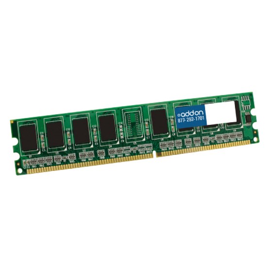 AddOn JEDEC Standard 1GB DDR2-800MHz Unbuffered Dual Rank 1.8V 240-pin CL5 UDIMM