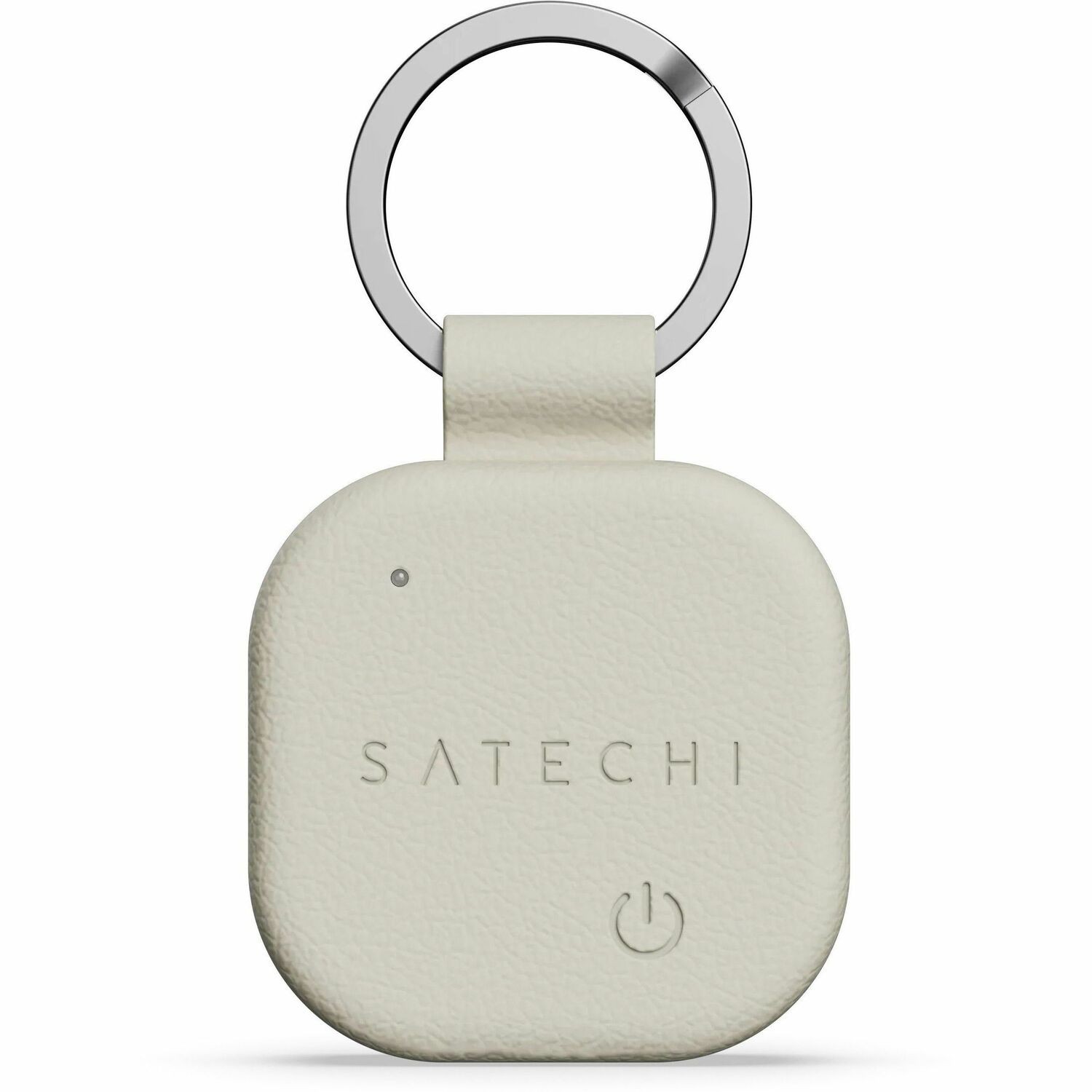 Satechi Vegan-Leather Keychain With Find MY Sand