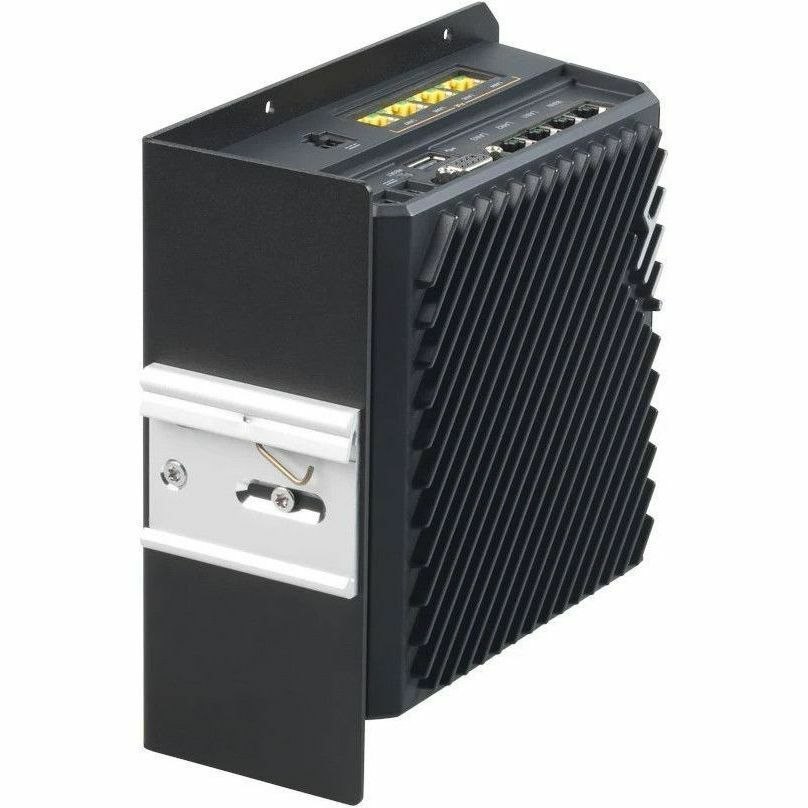 RACKMOUNT.IT Din Rail Mount for Router - Jet Black