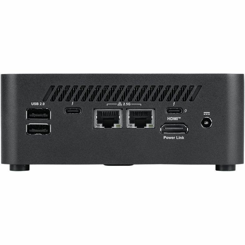 MSI Cubi NUC AI 2MG Cubi NUC AI+ 2MG-020UST Desktop Computer - Intel Core Ultra 9 288V - 32 GB - 1 TB SSD - Mini PC - Black - TAA Compliant