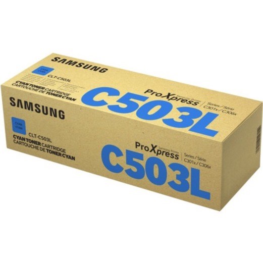 HP CLT-C503L High Yield Laser Toner Cartridge - Cyan - 1 / Pack