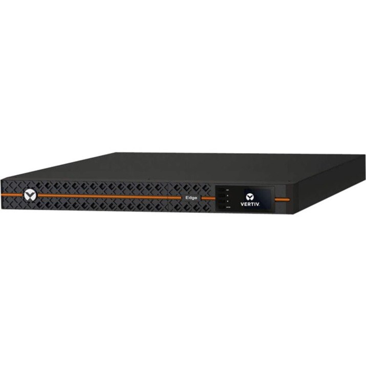 Vertiv Edge UPS - 1000VA 900W 230V 1U Line Interactive AVR Rack Mount Battery Backup Single Phase|0.9 PF(EDGE-1000IRM1U)