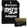 Verbatim Pro+ 512 GB Class 10/UHS-I (U3) microSDXC - 1 Each