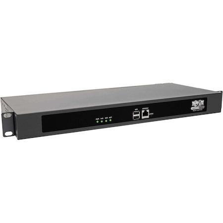 Eaton Tripp Lite Series 16-Port Serial Console Server, USB Ports (2) - Dual GbE NIC, 4 Gb Flash, Desktop/1U Rack, CE, TAA