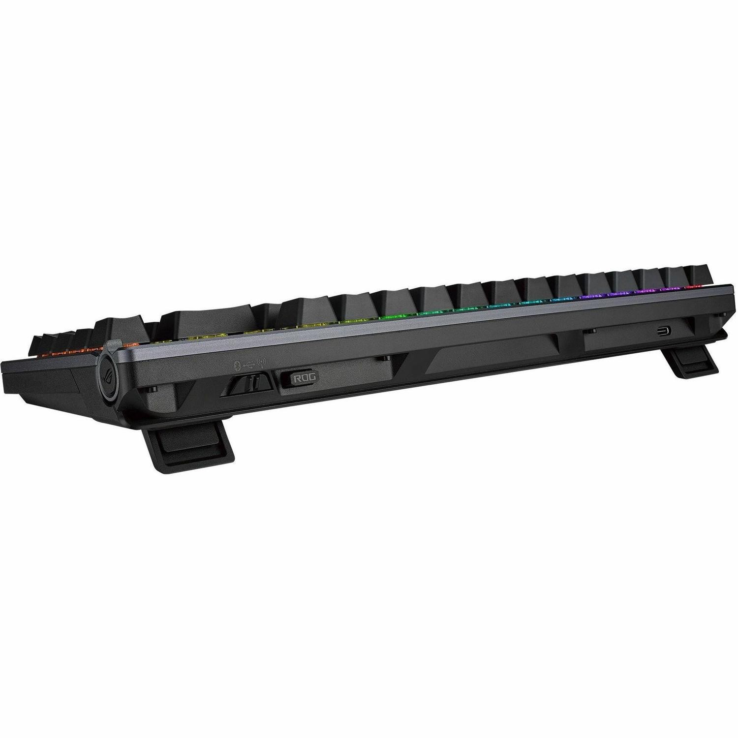 Asus ROG Azoth Extreme Edition 20 Gaming Keyboard - Wired/Wireless Connectivity - USB 2.0 Type A Interface - RGB LED