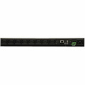 Eaton 3.7kW Single-Phase 208/230V Monitored PDU - LX Platform, 8 C13 Outlets, C20 Input with L6-20P Adapter, 2.4m Cord, 1U Rack-Mount, TAA