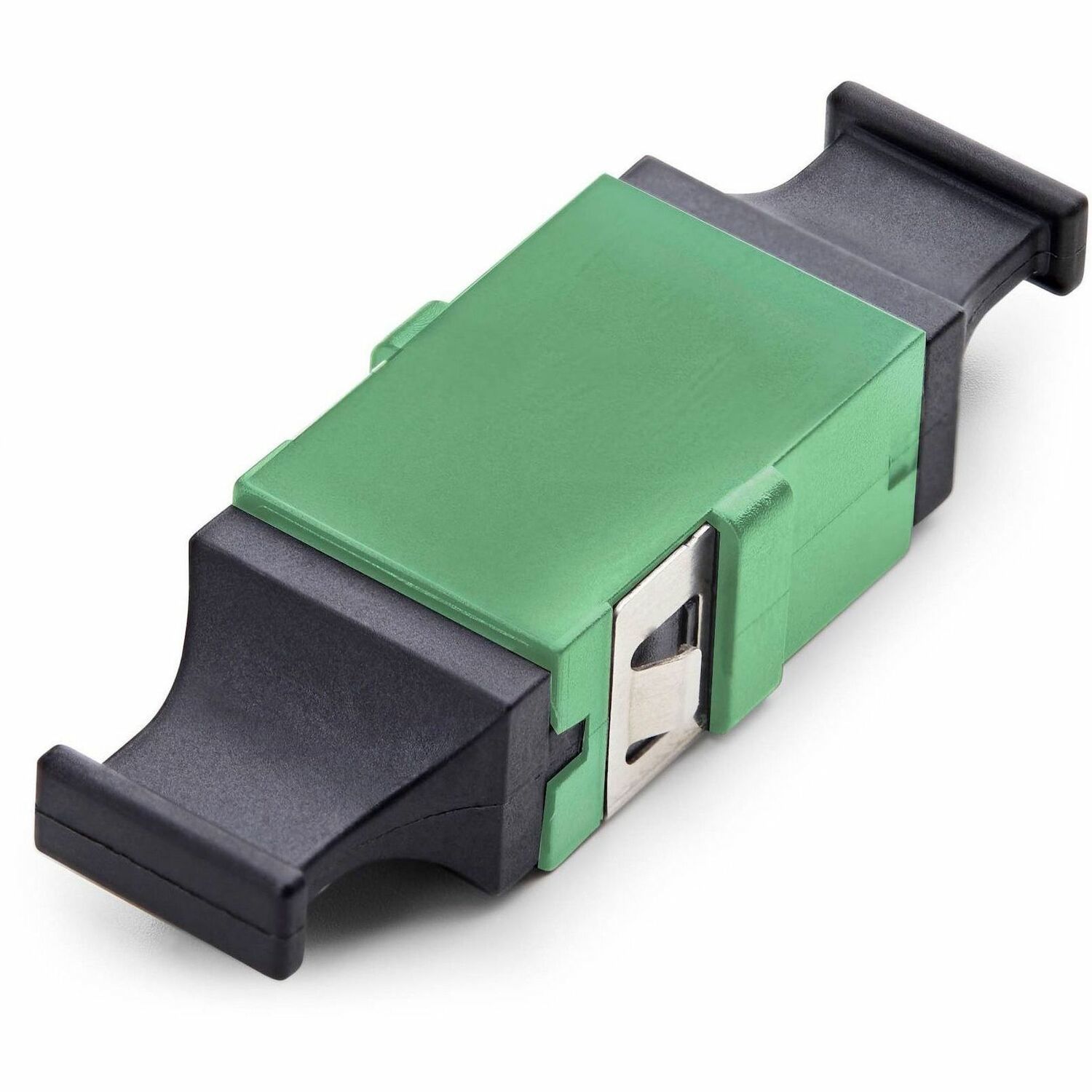 StarTech.com MPO/MTP Glasvezel Koppelstuk, Single Mode MPO Fiber Coupler, Key Up-Key Down, MPO/MTP-APC Glasvezel Coupler - Groen