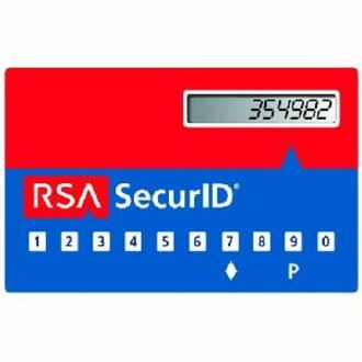 RSA SecurID SD520 Security Card