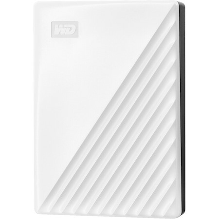 WD My Passport WDBPKJ0050BWT-WESN 5 TB Portable Hard Drive - External - White