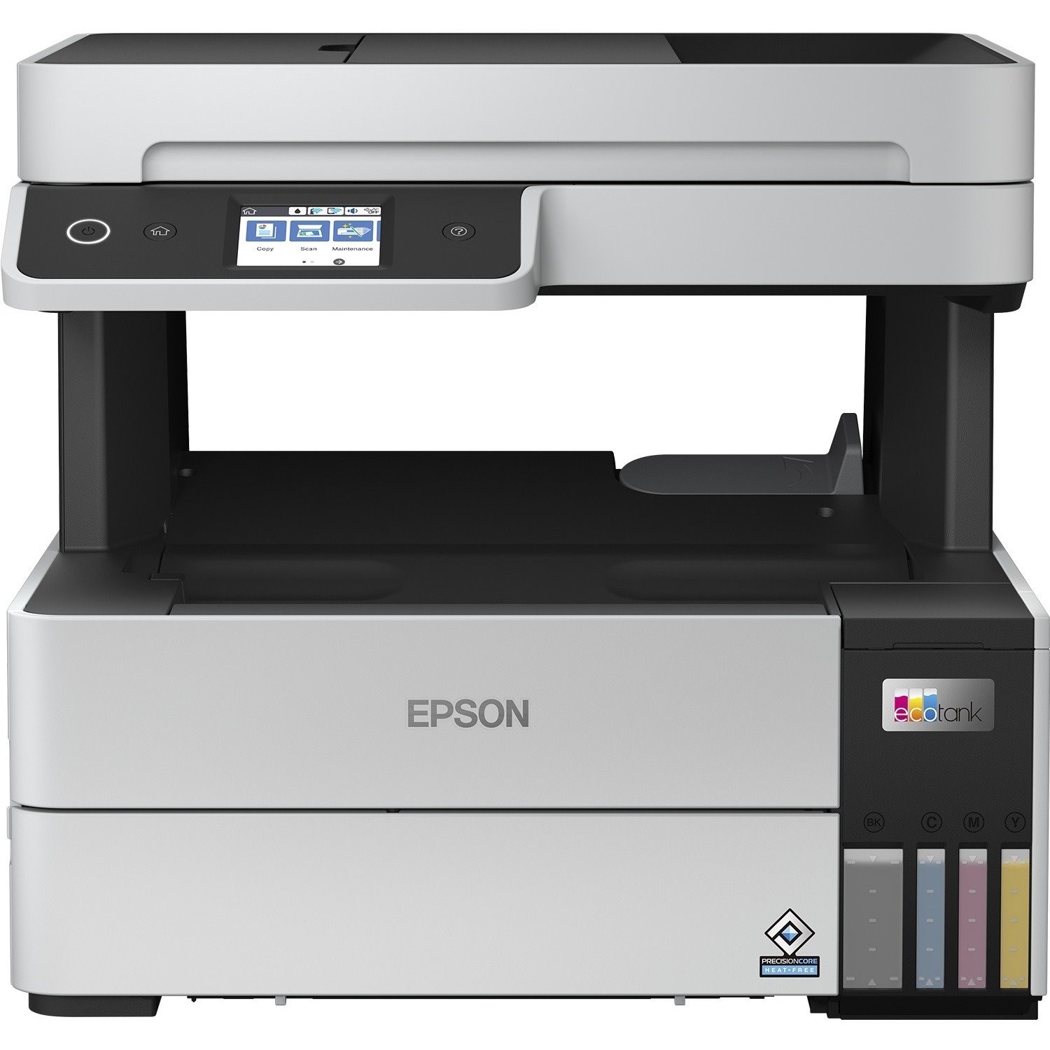 Epson EcoTank Pro ET-5170 Inkjet Multifunction Printer-Color-White-Copier/Fax/Scanner-4800x1200 dpi Print-Automatic Duplex Print-33000 Pages-250 sheets Input-Color Flatbed Scanner-1200 dpi Optical Scan-Color Fax-Wireless LAN