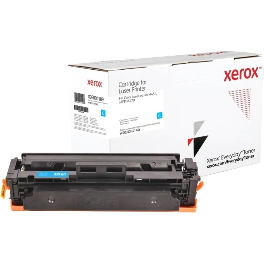 Xerox Everyday High Yield Laser Toner Cartridge - Single Pack 414X (W2031X) - Cyan - 1 / Pack