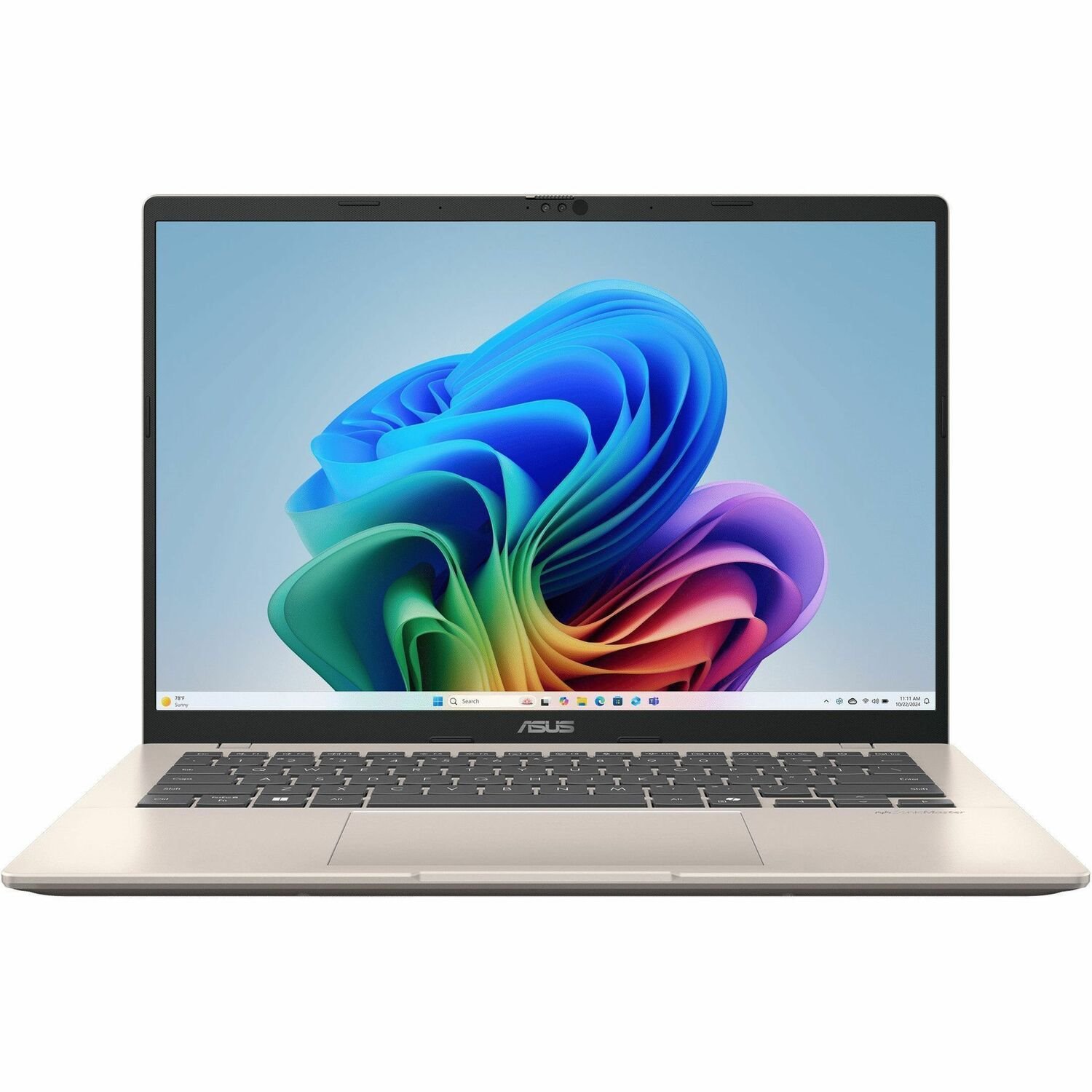 Asus VivoBook 14 M1407 M1407KA-PS74 14" Copilot+ PC Notebook - WUXGA - AMD Ryzen AI 7 350 - 16 GB - 512 GB SSD - Platinum Gold