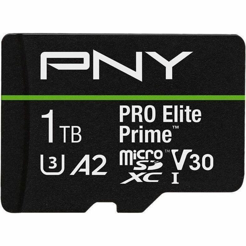 PNY PRO Elite Prime 1 TB Class 10/UHS-I (U3) V30 microSDXC - 1
