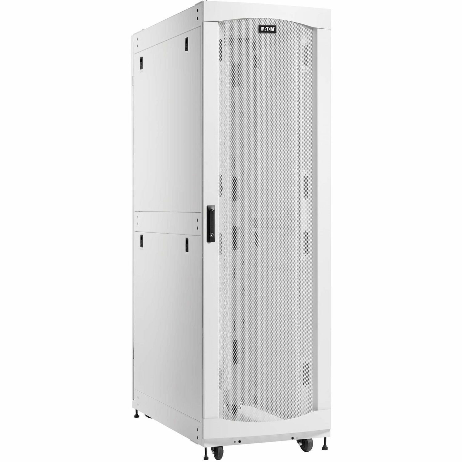Eaton SmartRack 42U Deep Standard-Width Heavy-Duty Rack Enclosure Cabinet for AI Servers, White