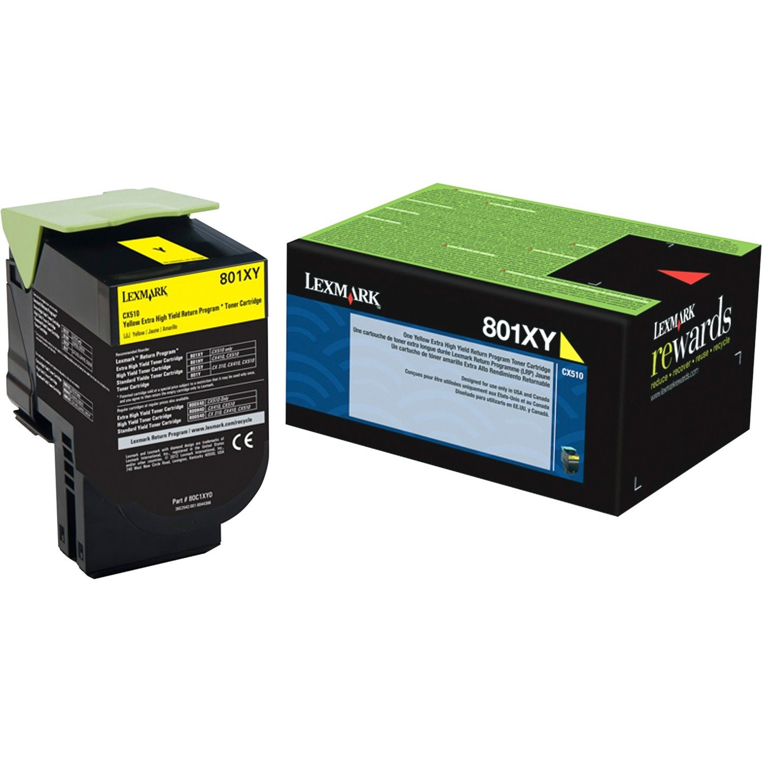 Lexmark Unison 801XY Toner Cartridge