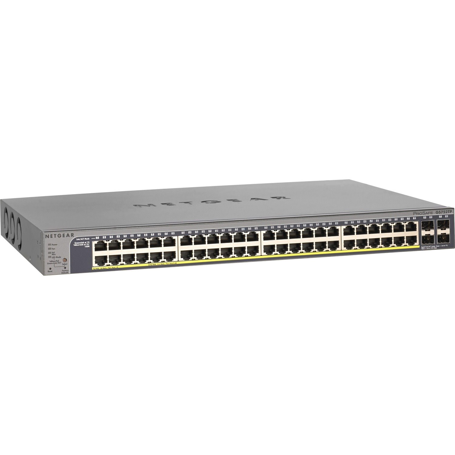 Netgear ProSafe GS752TPv2 48 Ports Manageable Ethernet Switch