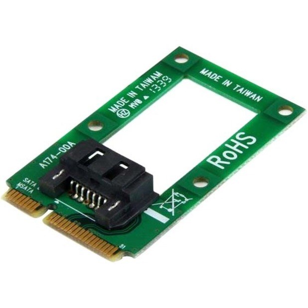 StarTech.com mSATA to SATA HDD / SSD Adapter &acirc;&euro;" Mini SATA to SATA Converter Card