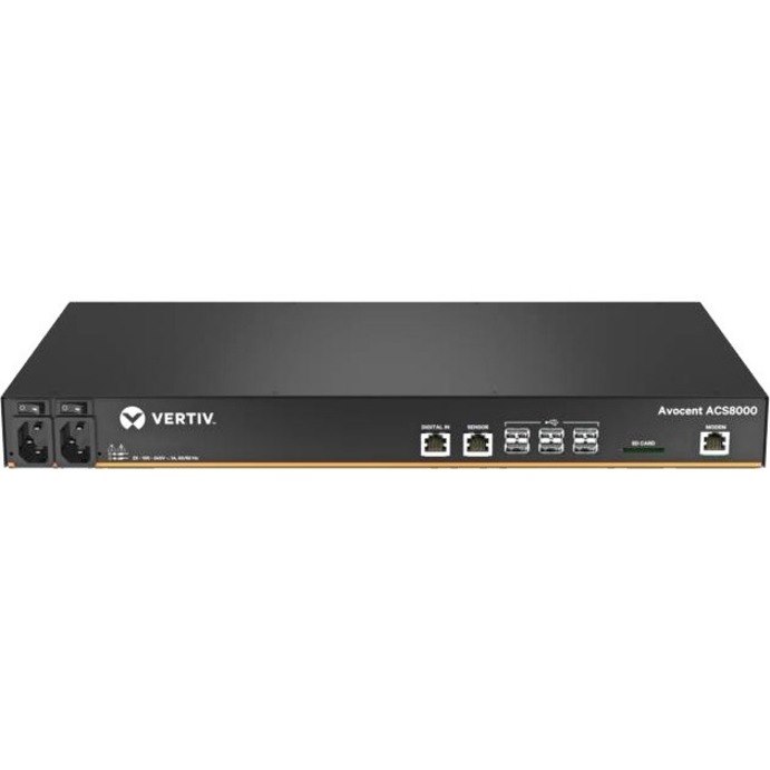 Vertiv Avocent ACS8000 Serial Console | 48 port | Dual AC Power Supply | Modem