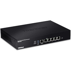 TRENDnet Gigabit Multi-WAN VPN Business Router; TWG-431BR; 5 x Gigabit ports; 1 x Console Port; QoS; Inter-VLAN Routing; Dynamic Routing; Load-Balancing; High Availability; Online Firmware Updates