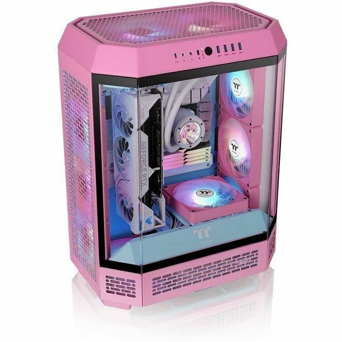 Thermaltake The Tower 600 Bubble Pink Mid Tower Chassis