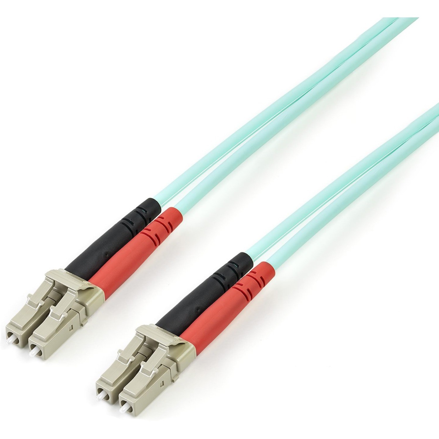StarTech.com 3m LC/UPC naar LC/UPC OM3 Multimode Glasvezel Netwerkkabel, Full Duplex 50/125&micro;m Zipcord Fiber, 100G, LSZH Fiber Patch Kabel
