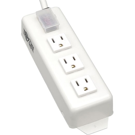 Eaton Tripp Lite Series Power It! 3-Outlet Power Strip, 6 ft. (1.83 m) Cord