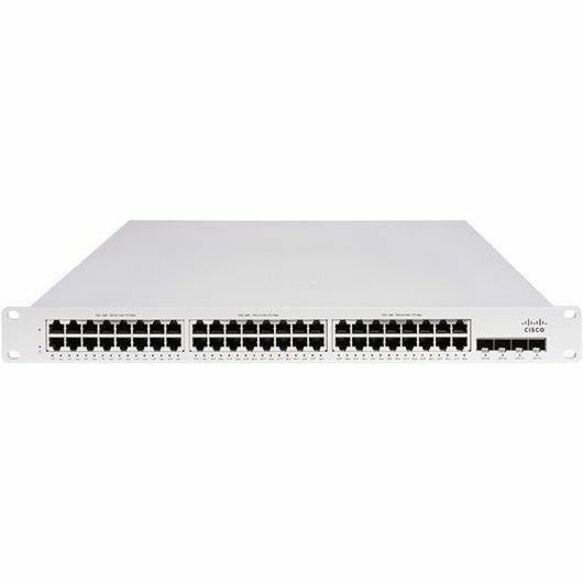 Meraki MS150 MS150-48LP-4X 48 Ports Manageable Ethernet Switch - Gigabit Ethernet, 10 Gigabit Ethernet - 10/100/1000Base-T, 10GBase-X