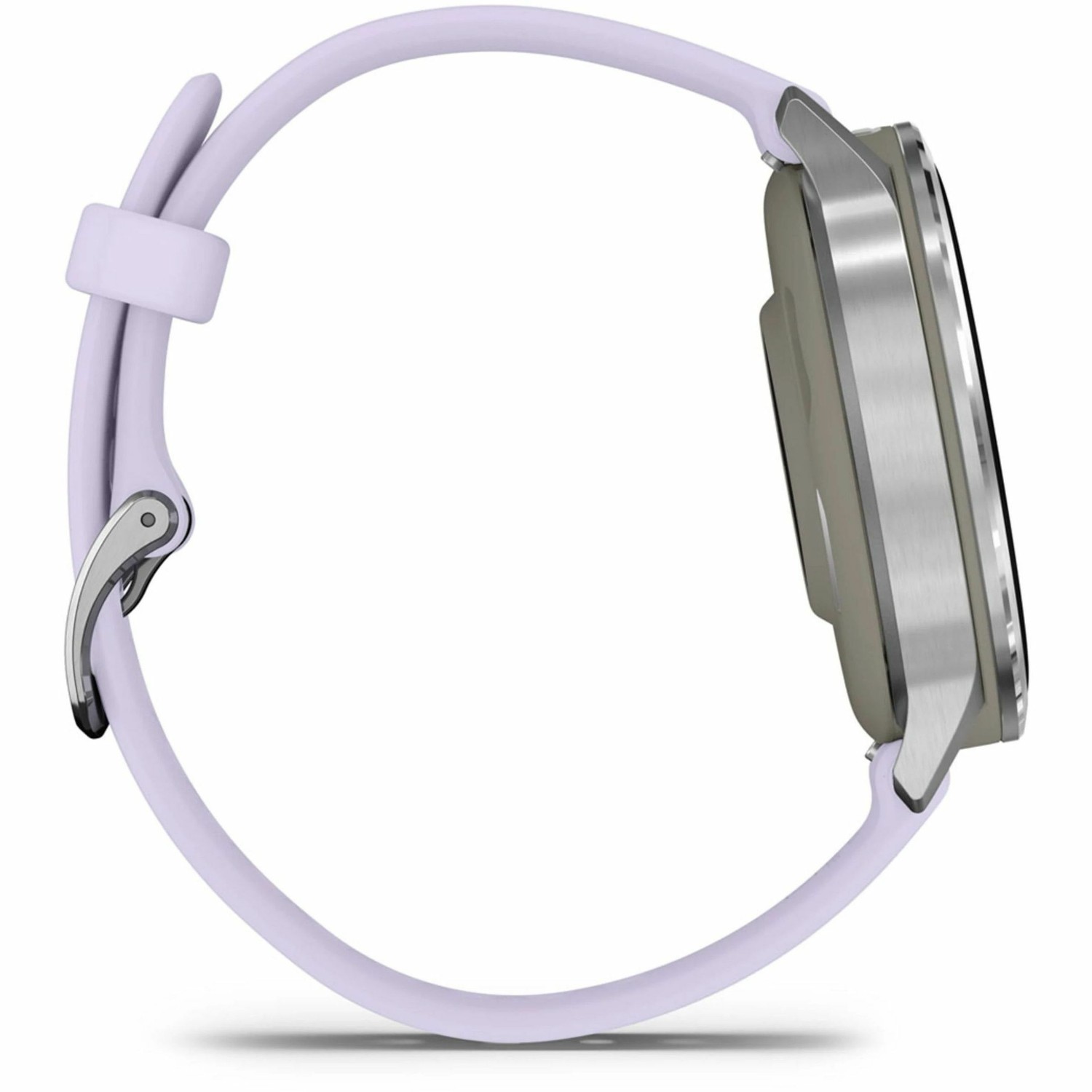 Garmin Venu 4 - 41 mm Silver with Periwinkle Silicone Band