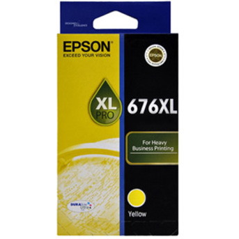 Epson DURABrite Ultra 676XL Original Inkjet Ink Cartridge - Yellow Pack