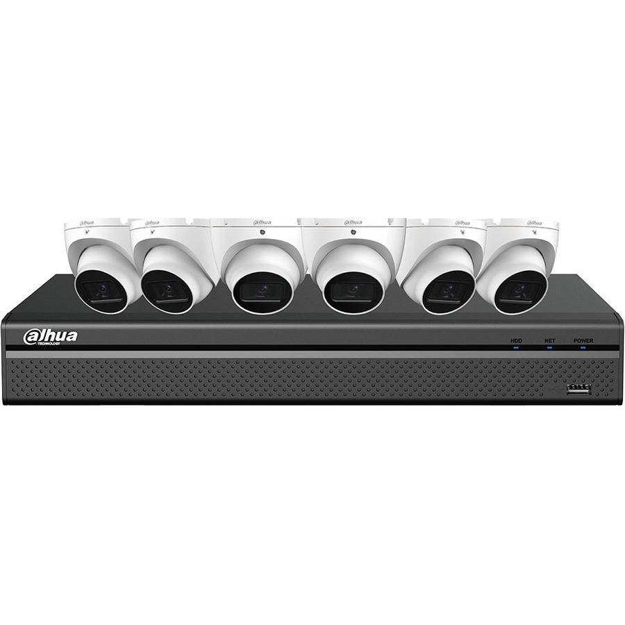 Dahua 4K IP E-VU Security System - 4 TB HDD