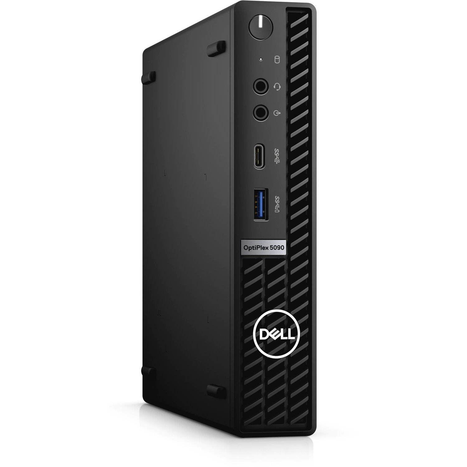 Dell OptiPlex 5000 5090 Desktop Computer - Intel Core i5 10th Gen i5-10500T - 8 GB - 256 GB SSD - Micro PC - Black