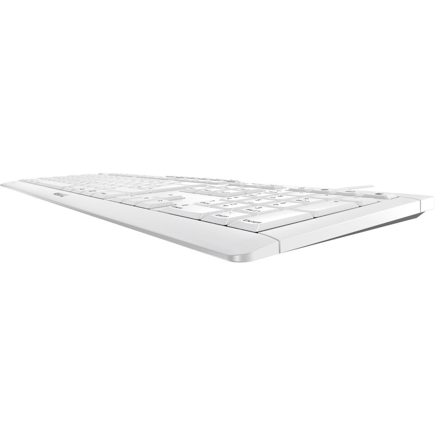 CHERRY STREAM Keyboard - Cable Connectivity - USB Interface - German - Pale Gray