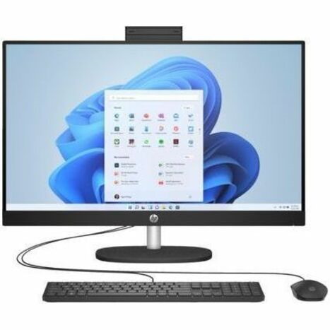 HP 27-cr0000 27-cr0089 All-in-One Computer - Intel Core i5 13th Gen i5-1334U - 16 GB - 1 TB SSD - 27" Full HD Touchscreen - Desktop - Shell White