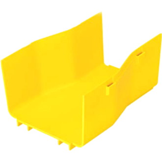 Panduit FiberRunner FRRF6FR4YL Cable Raceway Reducer Fitting