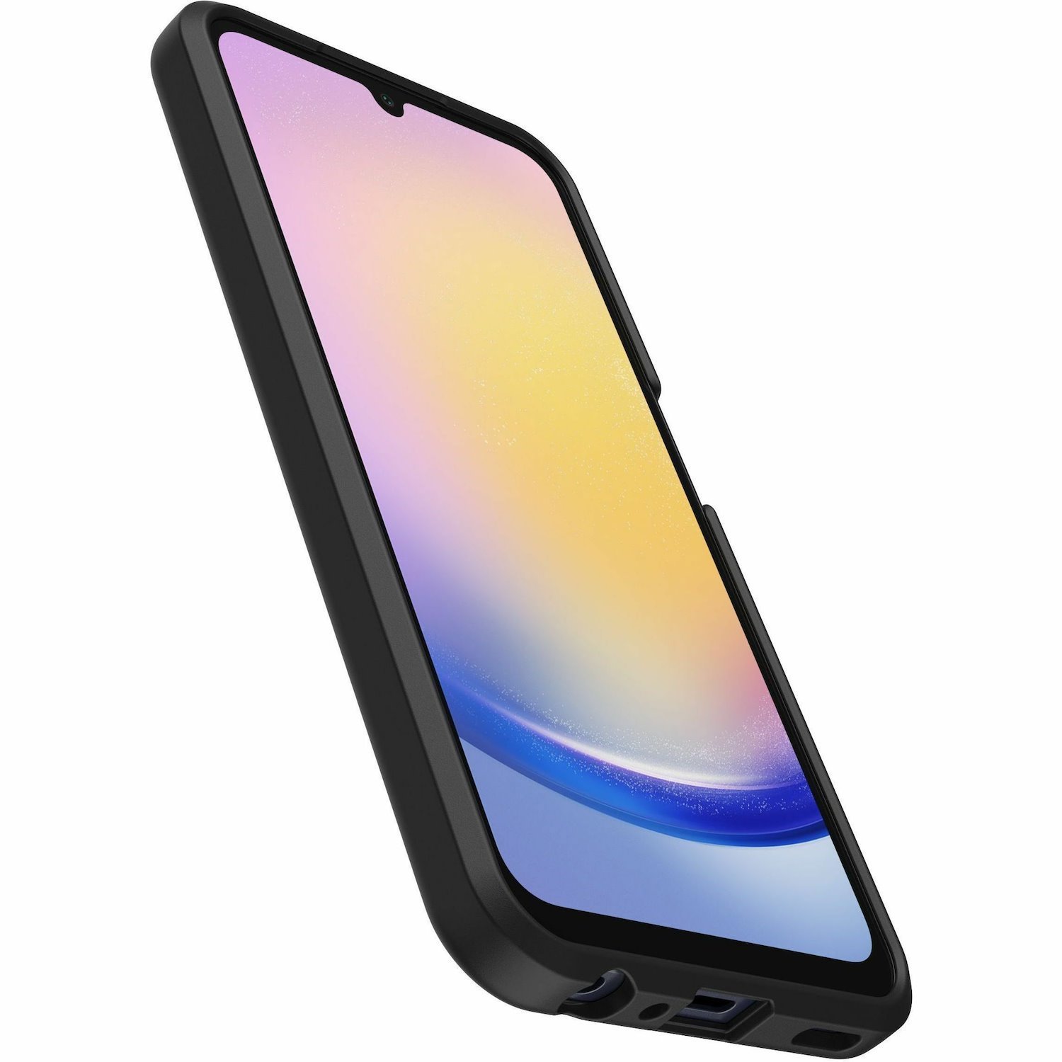 OtterBox React Case for Samsung Galaxy A25 5G Smartphone - Black - Retail - 1