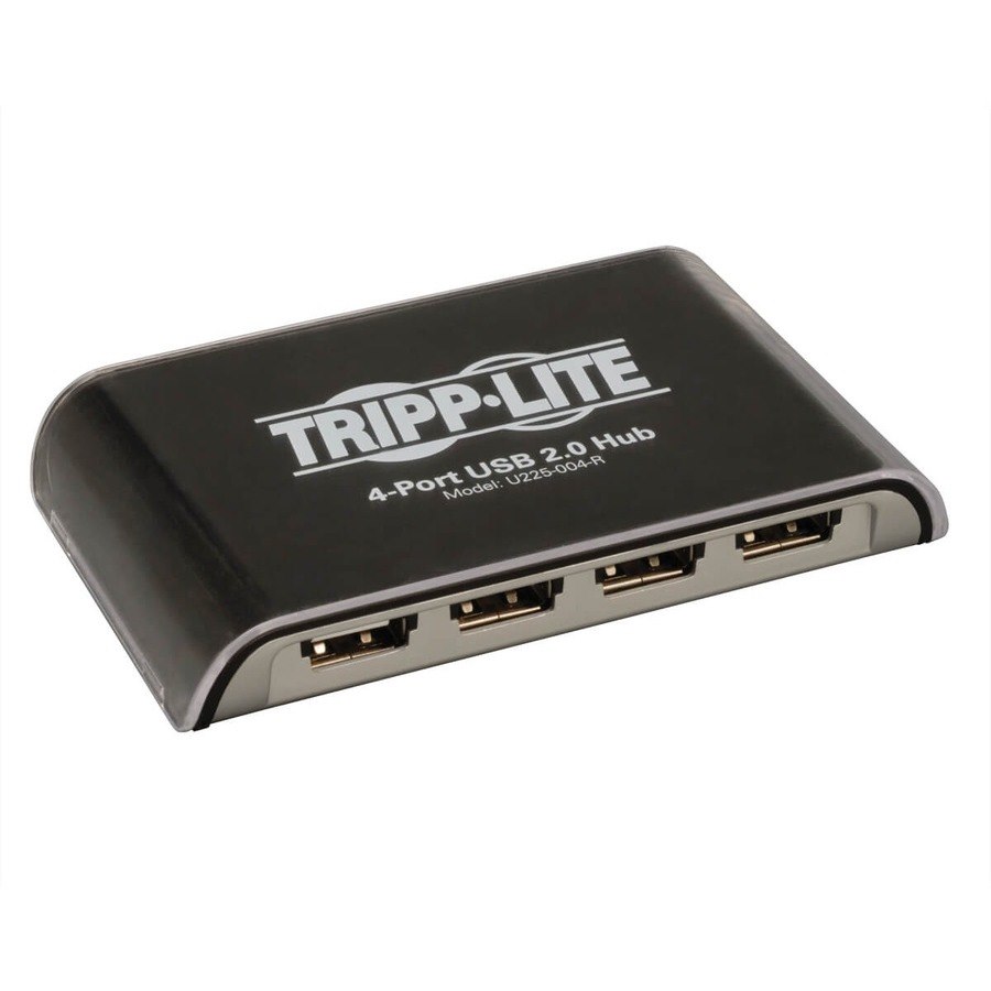 Tripp Lite by Eaton U225-004-R USB Hub - USB - 480 MB/s - External - Black