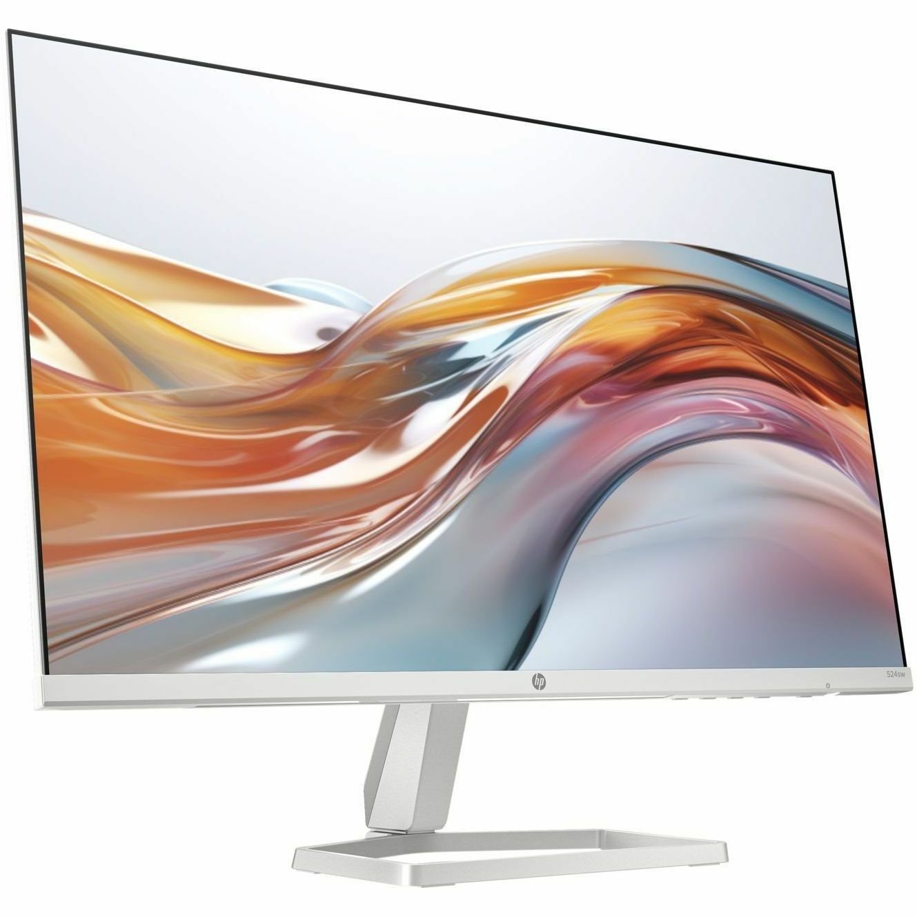 HP 524sw 24" Class Full HD LED Monitor - 16:9 - White