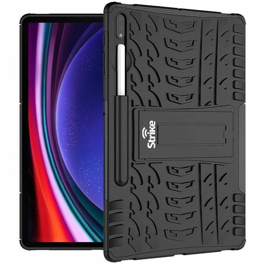 Strike Rugged Case for Samsung Galaxy Tab S9+ (Black)