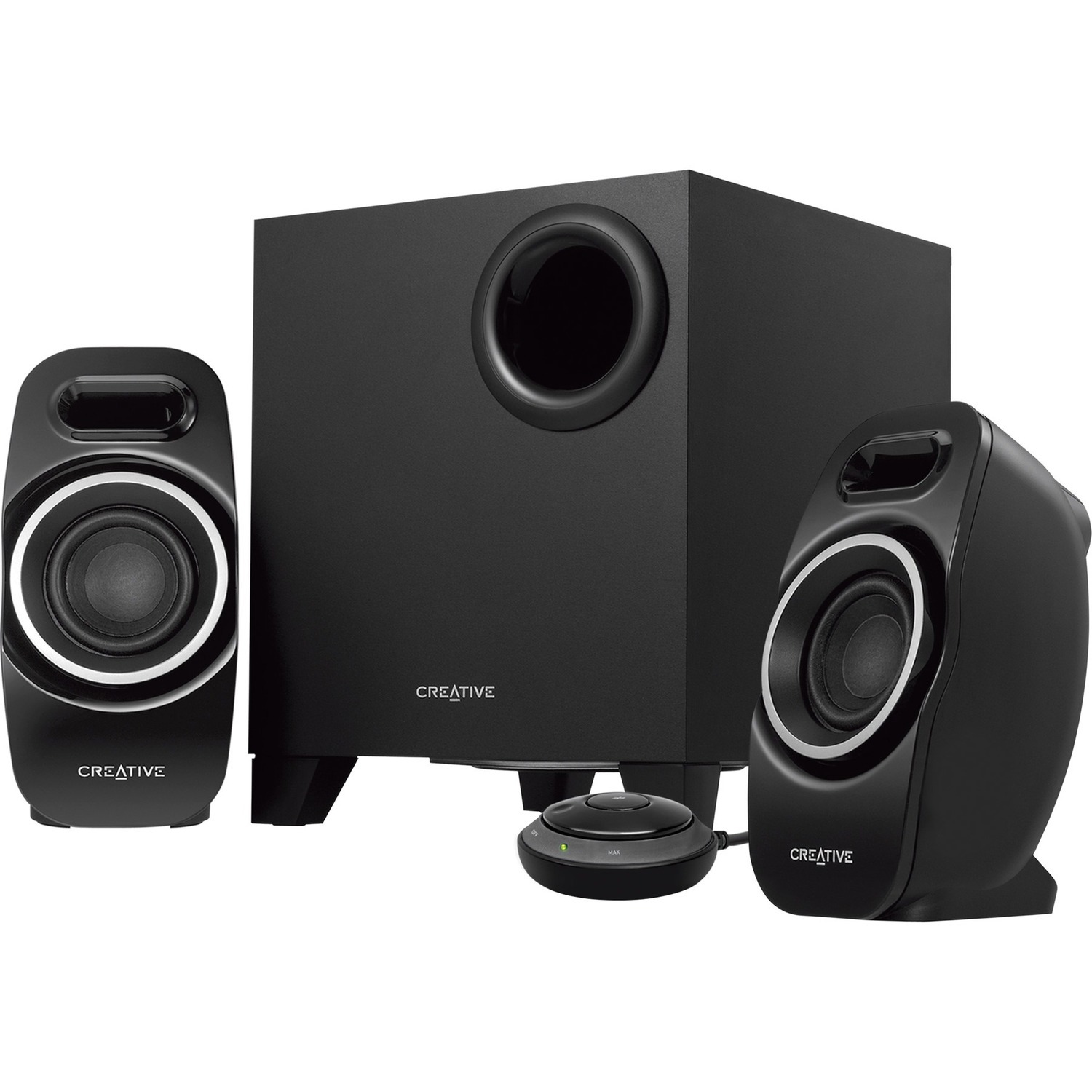 Creative T3250 2.1 Bluetooth Speaker System - Black