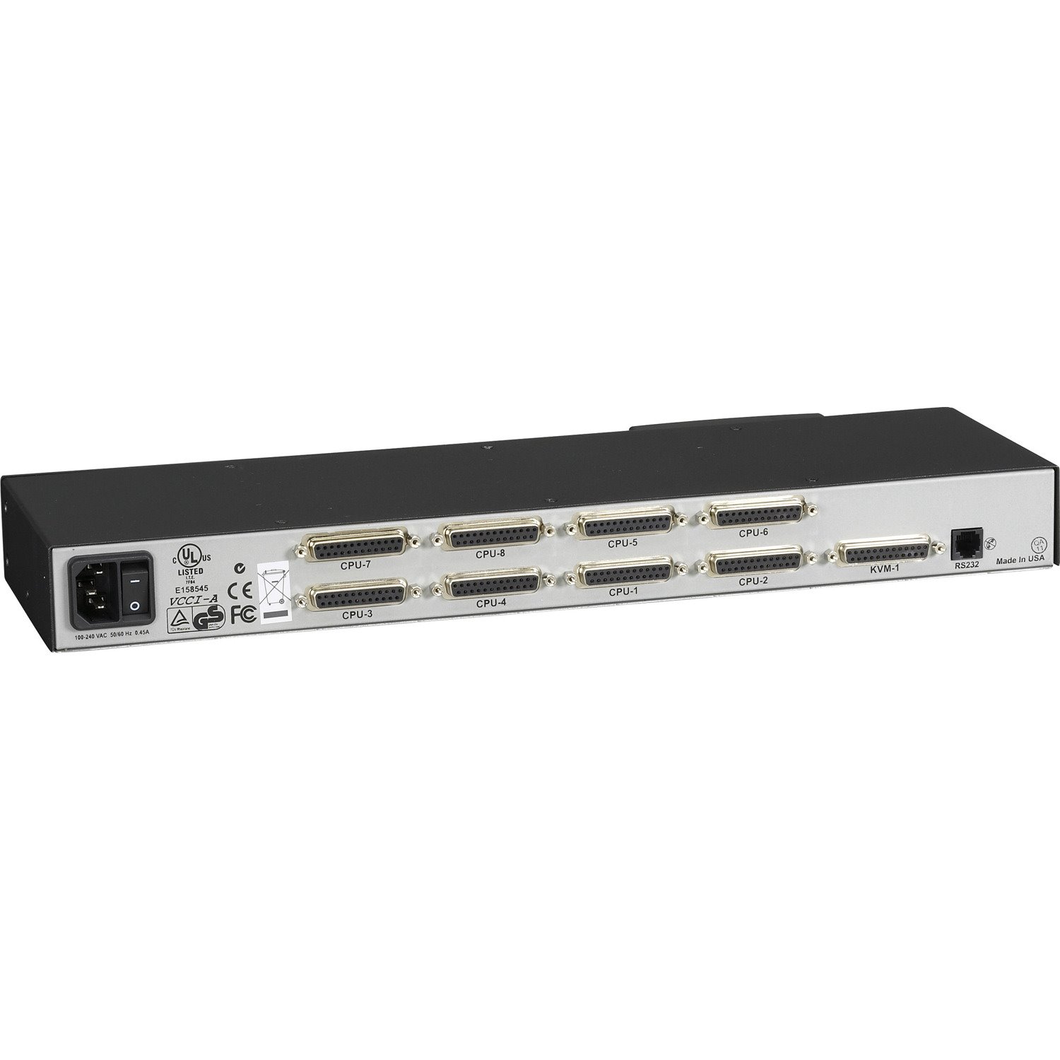 Black Box ServSwitch Ultra KV5008SAR2 KVM Switch