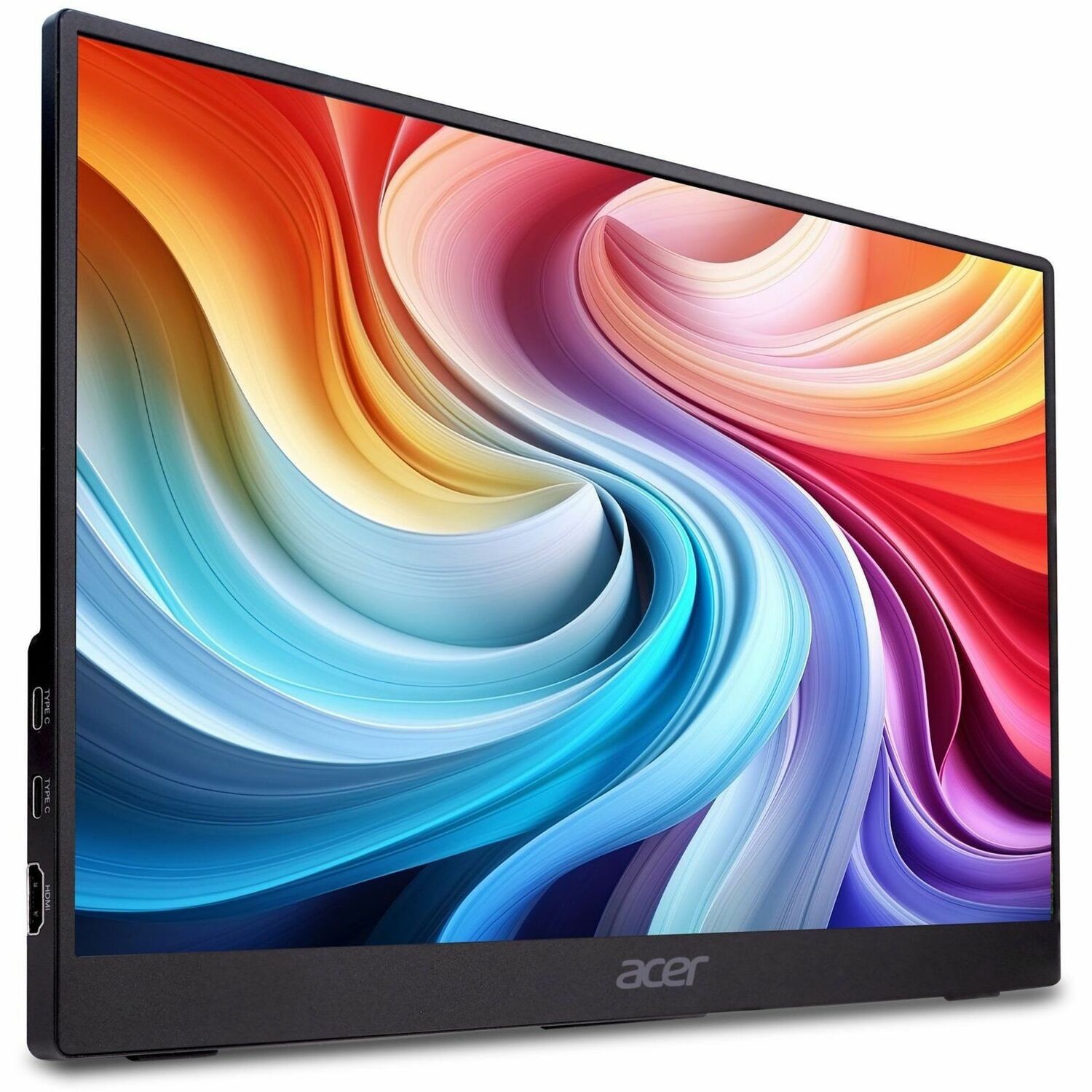 Acer PM161Q B1 16" Class LCD Monitor - 16:9 - Black