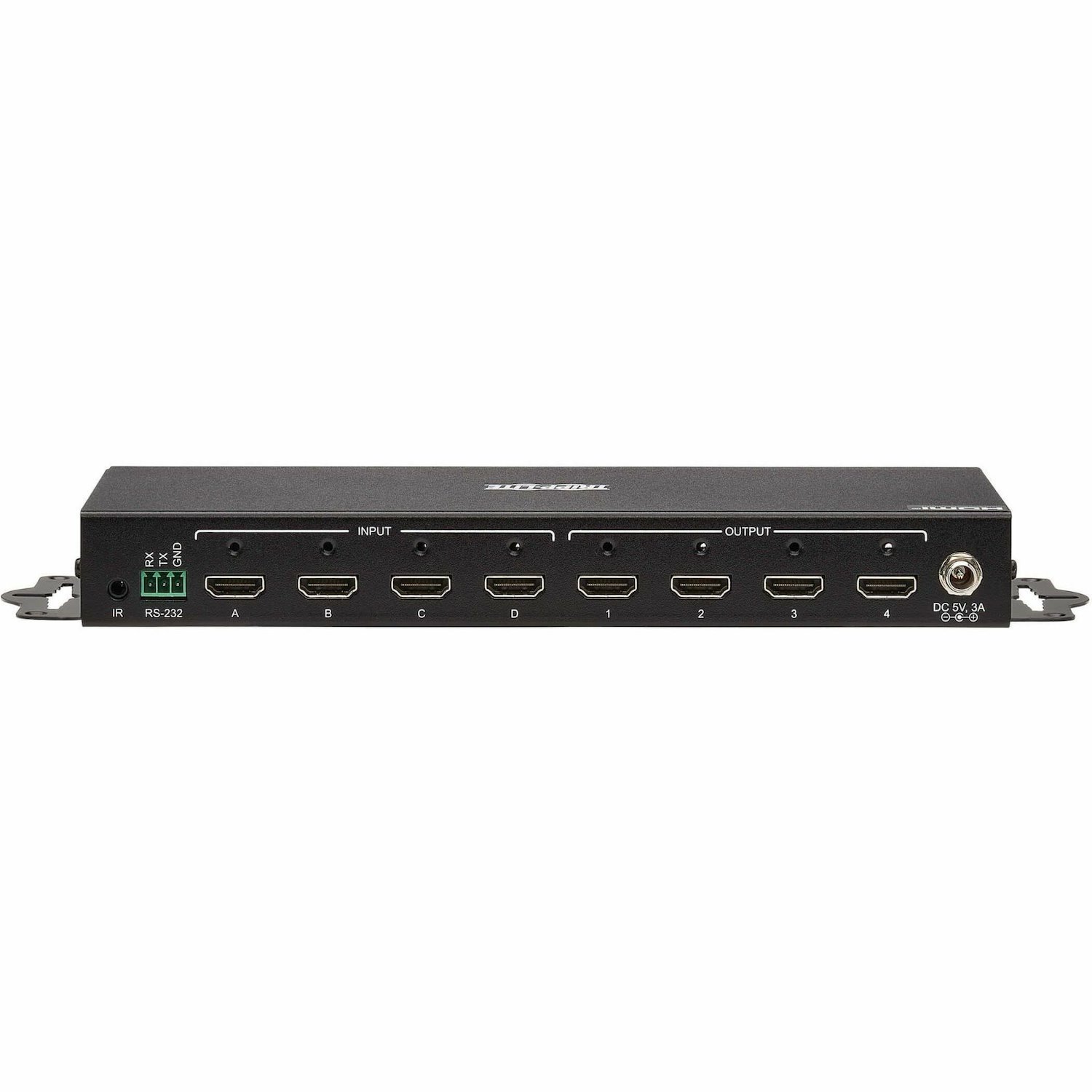 Eaton Tripp Lite Series 4x4 HDMI Matrix Switch/Splitter with Remote Control and Multi-Resolution Support, 4K 60 Hz, HDR, 4:4:4, TAA