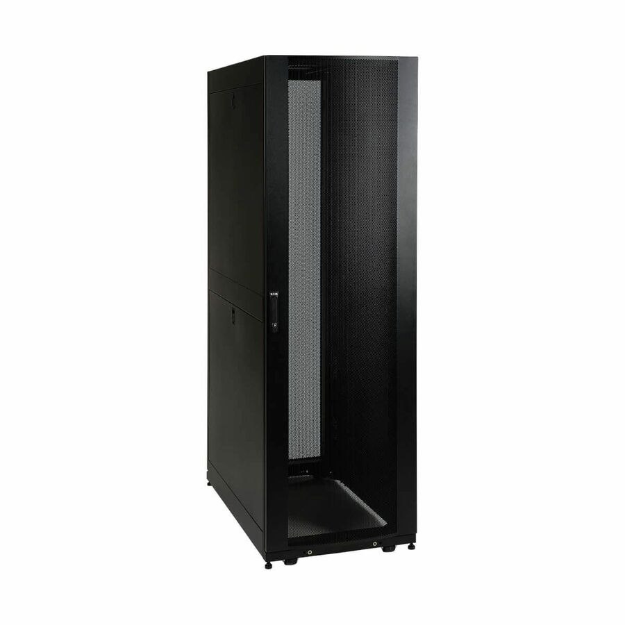 Eaton Tripp Lite Series 45U SmartRack Mid-Depth Rack Enclosure Cabinet with doors & side panels