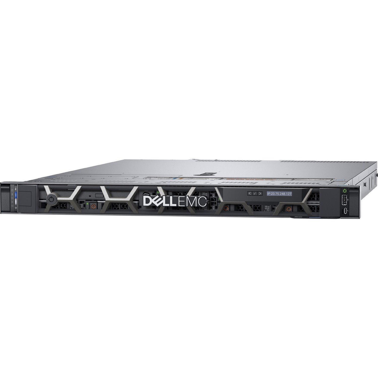 Dell EMC PowerEdge R440 1U Rack Server - Xeon Silver 4208 2.10 GHz - 16 GB RAM - 600 GB HDD - 12Gb/s SAS, Serial ATA Controller