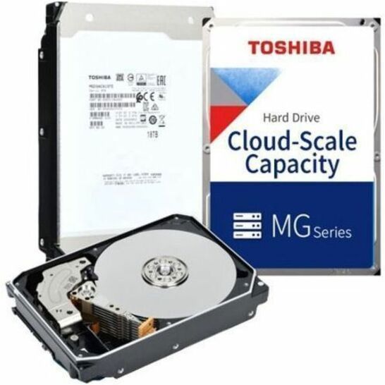Toshiba MG10 Series Mg10sca20te - Vaste Schijf - Enterprise - 20 TB - Intern - 3.5" - Sas 12Gb/s - 7200 TPM -Buffer: 512 MB