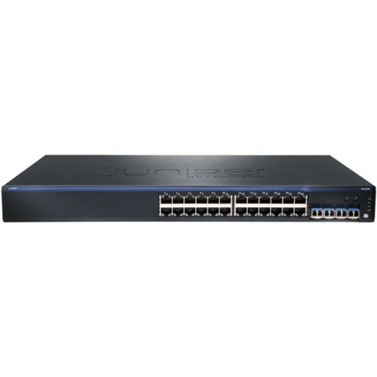 Juniper EX2200 EX2200-24T-4G 24 Ports Manageable Layer 3 Switch - Gigabit Ethernet - 10/100/1000Base-T, 10/100Base-TX