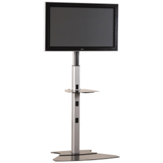 Chief Large Floor Stand Display Mount - For Displays 42-86" - Black