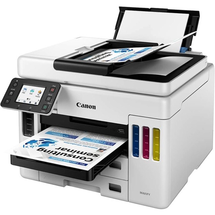 Canon MAXIFY GX7060 Wireless MegaTank Inkjet Multifunction Printer - Colour