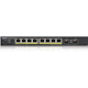 ZYXEL GS1900-10HP 8-Port Gigabit Smart Managed PoE Switch | 8 PoE+ Ports at 77W with 2 SFP Uplinks | Fanless