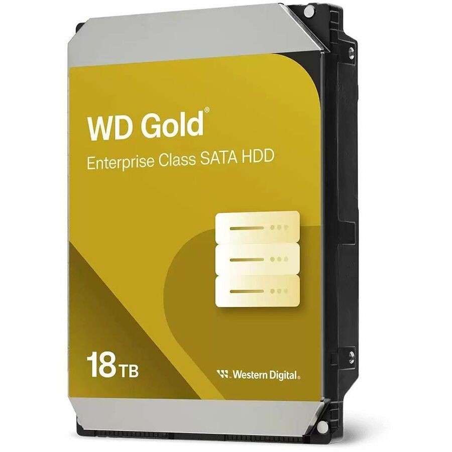 Western Digital Gold WD181KRYZ 18 TB Harde schijf - 3.5" Intern - SATA (SATA/600)